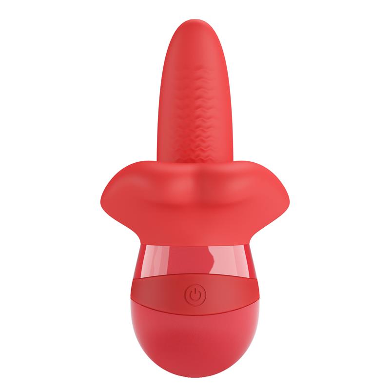 Obelia Estimulador con Vibracion y Movimiento Lengua