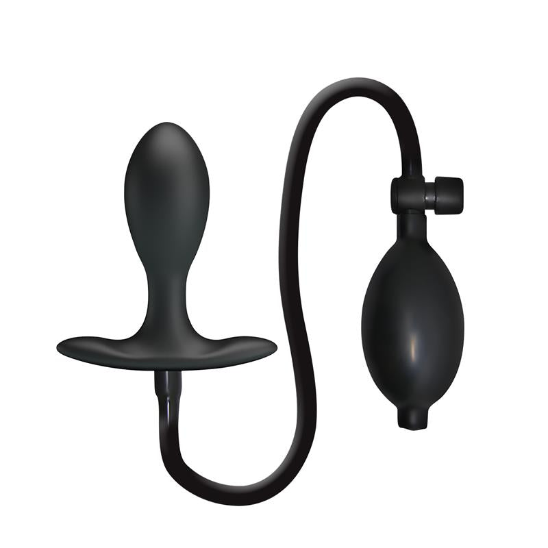 Plug Anal con Inflado y Bola Interna