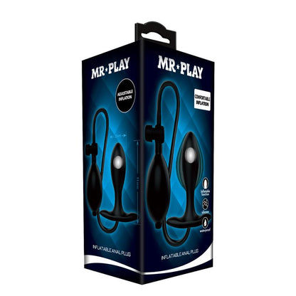 Plug Anal con Inflado y Bola Interna