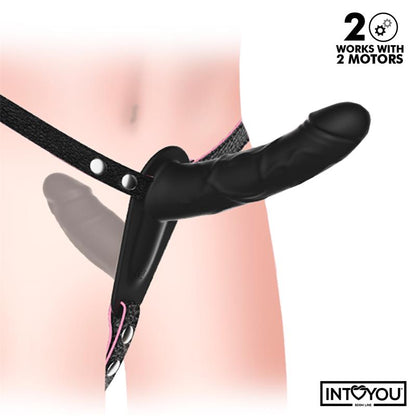 Jordan Arnes Dildo Doble con Vibracion y Control Remoto