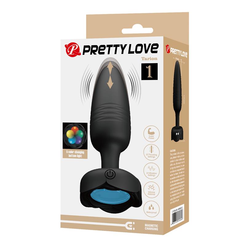 Tarion Plug Anal con Vibracion y Thrusting