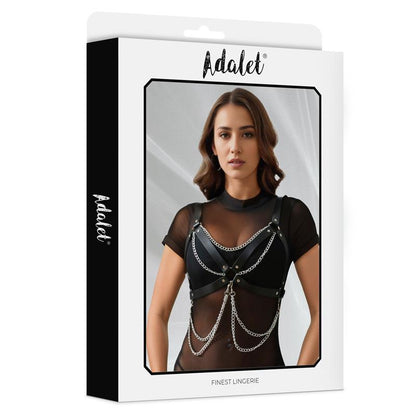 Noelle Arnes para Pecho Cuero Vegano con Cadenas Talla Unica
