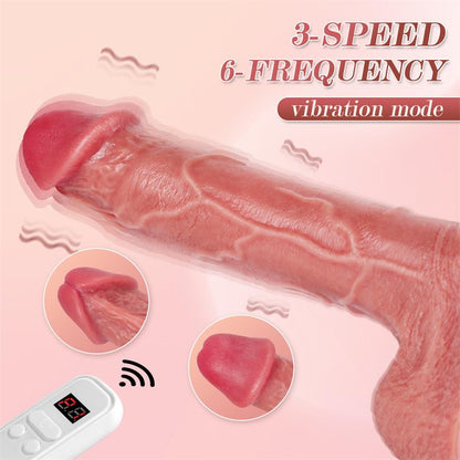 Marshall Dildo con Thrusting y Vibracion 8