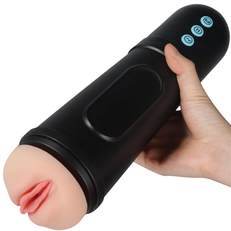 Locker Masturbador con Vibracion y Efecto Succion Vagina