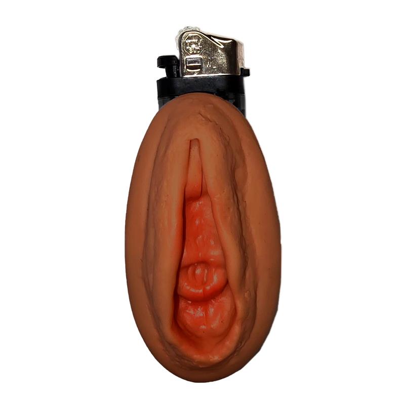 Mechero en Forma de Vagina Mulato