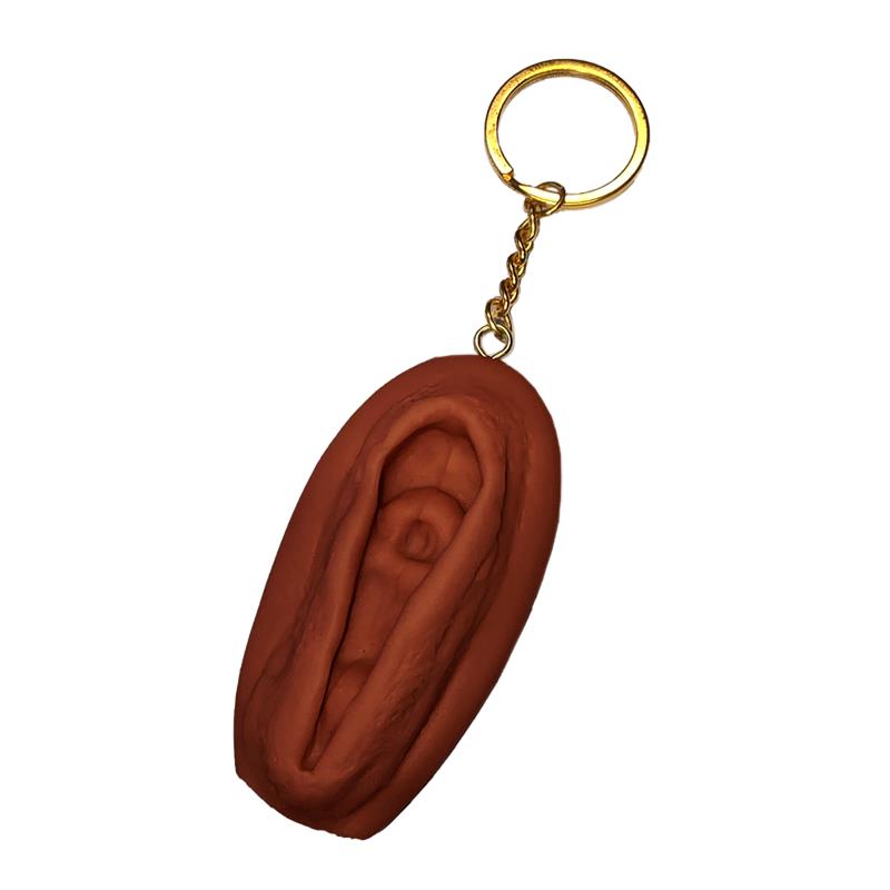 Llavero Forma de Vagina Mulata
