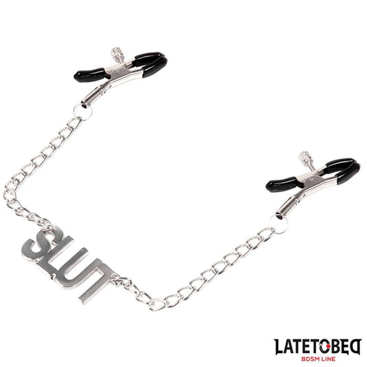 Pinzas para Pezones Lema Slut