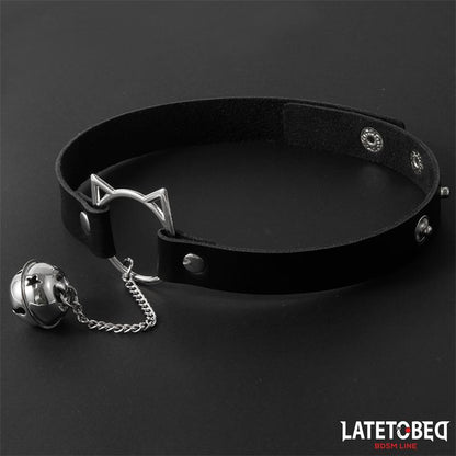 Choker con Aro con Orejitas y Cascabel