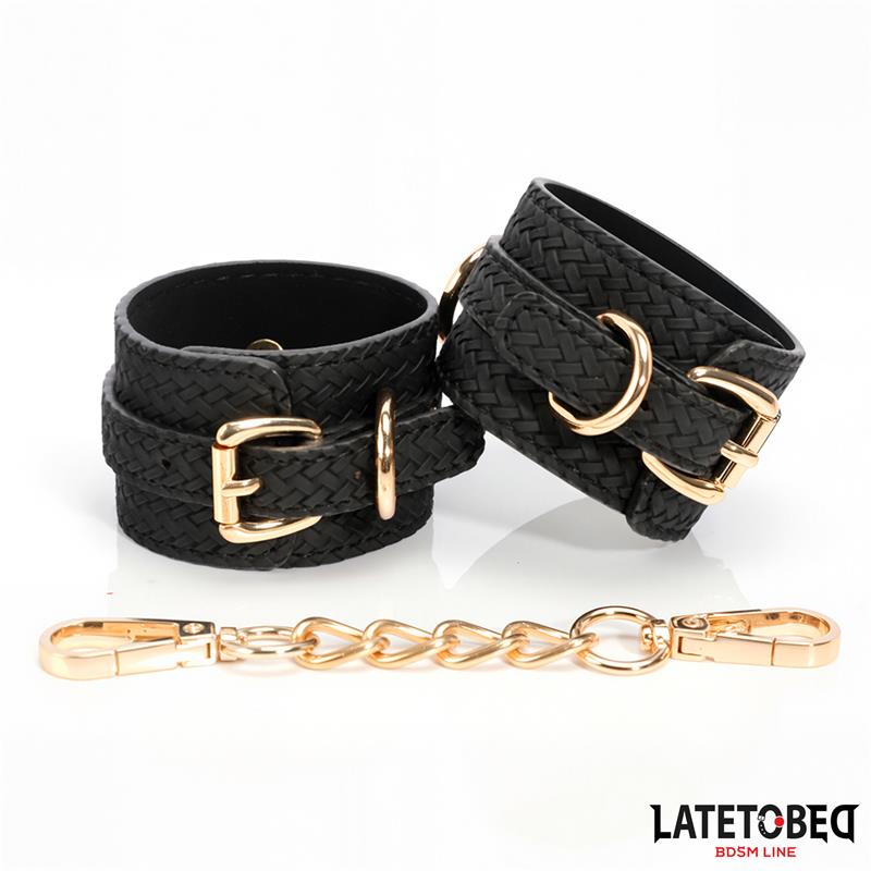 Esposas con Cadena Dorada