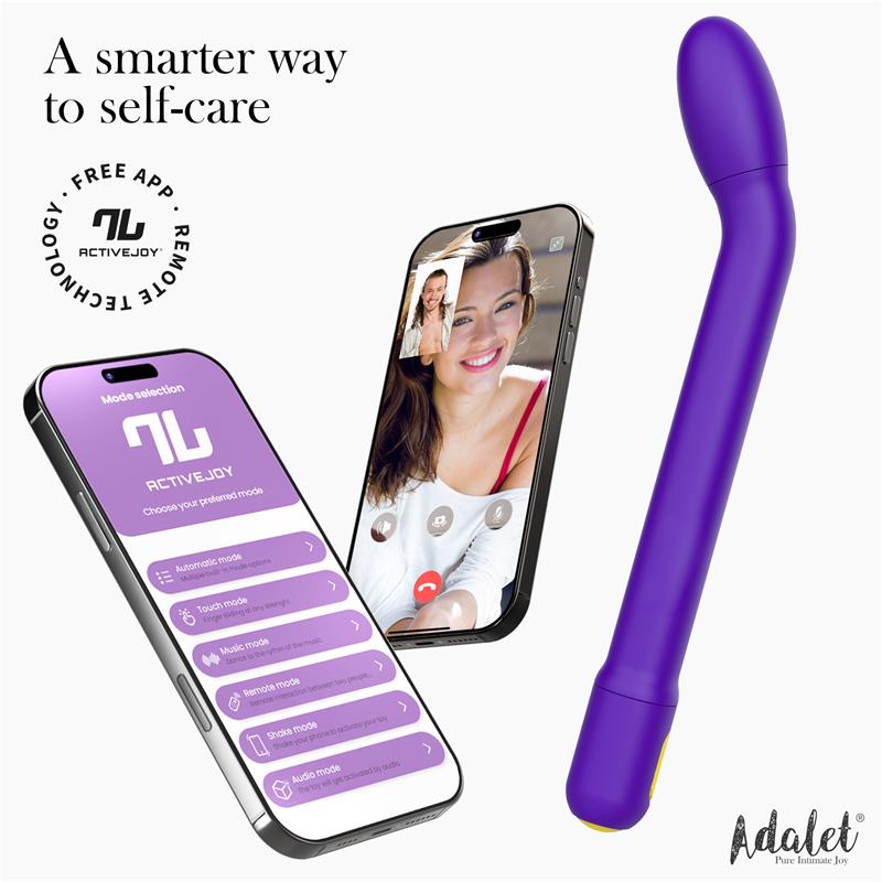 Gently Estimulador Punto G con APP Purpura