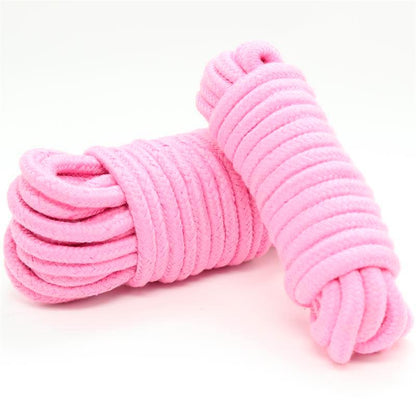 Cuerda de Bondage de Algodon 5 m Rosa