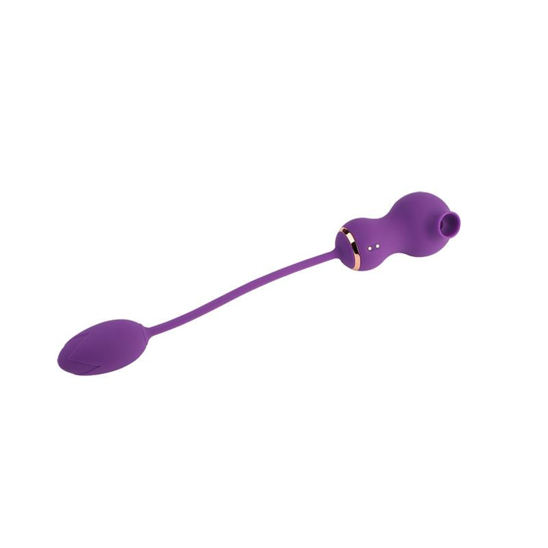Rusher Succionador de Clitoris y Huevo Vibrador