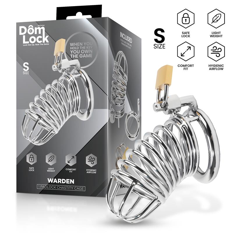 Warden Jaula para el Pene Talla S