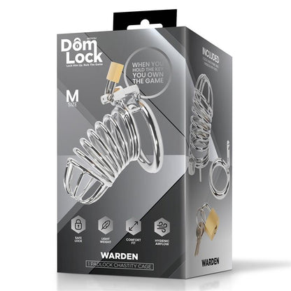 Warden Jaula para el Pene Talla M