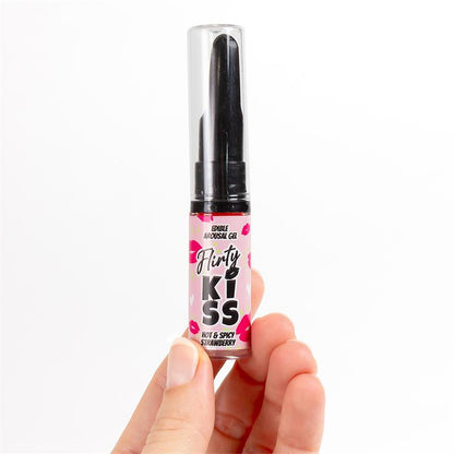 Flirty Kiss Geles para Sexo Oral Fresa y Menta 2x8gr