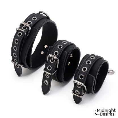 Set de Restricciones con Collar y Esposas