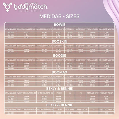 Bowie Pechos de Silicona Copa D Silicona Liquida