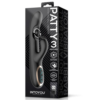 Patty Vibrador con Bola Rotadora 360º