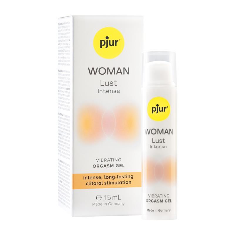 Gel Efecto Vibracion Base Agua Woman Lust Intense 15 ml