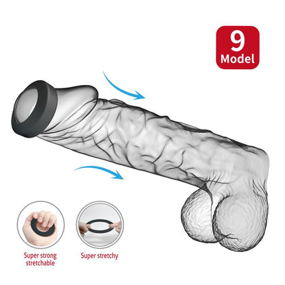 Brodan Anillo para el Pene Silicona Mod 9