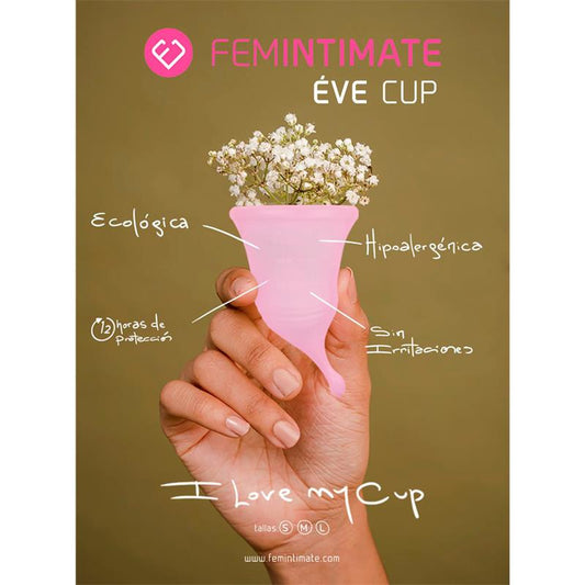Copa Menstrual Eve Talla S Silicona Rosa