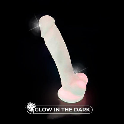 Dildo Dual density Brilla en la Oscuridad Mod 1 7