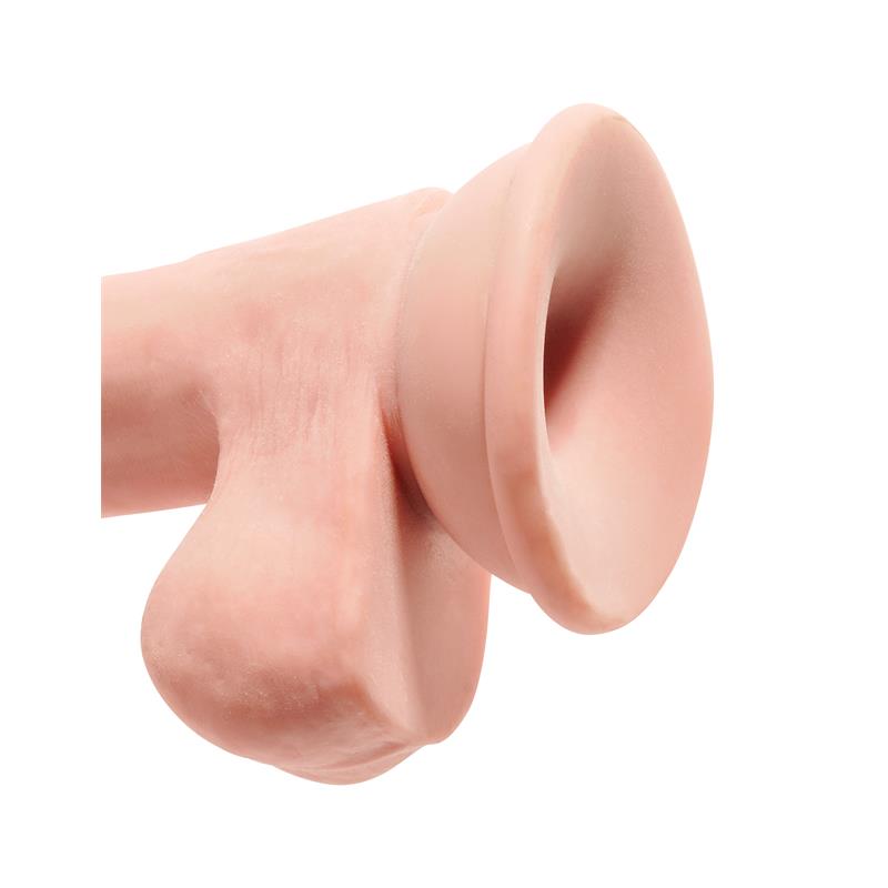 Dildo Triple Densidad con Testiculos 65