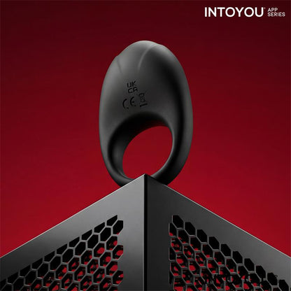 Ringo Anillo Vibrador con APP Unibody Negro