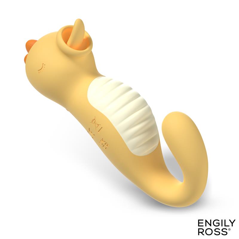 Seaboo Masajeador con Vibracion y Lengua Licking