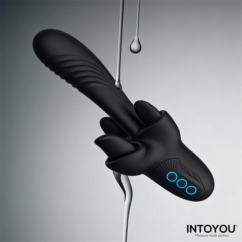 Triton Vibrador Triple Lengua