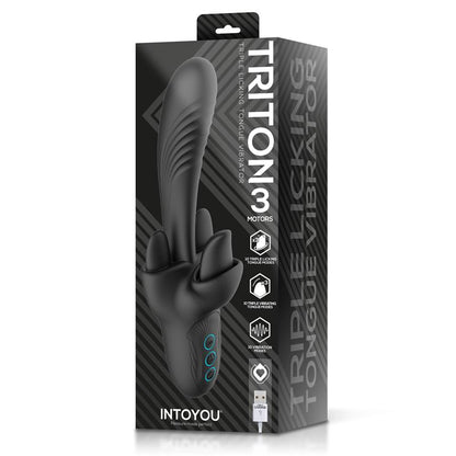 Triton Vibrador Triple Lengua