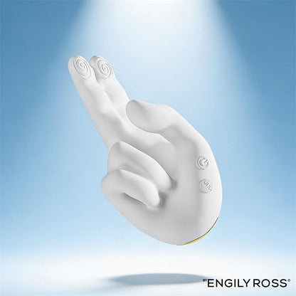 Flirty Hand Estimulador Finger con Efecto Calor