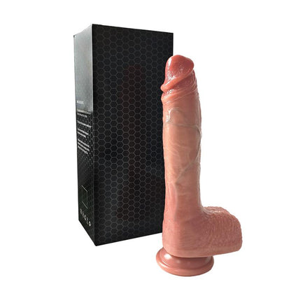 Dildo con Vibracion Thrusting y Calor