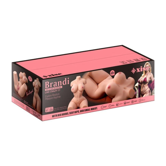 Brandi Torso Realista Esqueleto Interno 26 kg